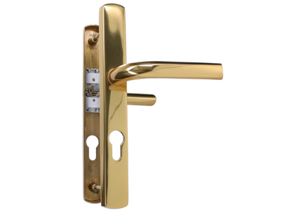 ASEC Sprung Lever/Lever Multipoint Door Handles 70mm PZ 200mm Backplate 200mm Fixings