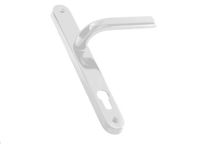 ASEC Sprung Lever/Lever Multipoint Door Handles 85mm PZ 242mm Backplate 211.5mm Fixings