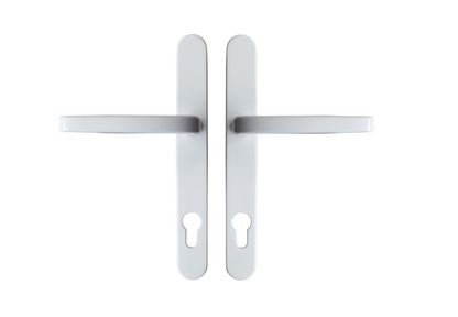 ASEC VITAL Unsprung Lever/Lever Multipoint Door Handles 92mm PZ Long Backplate 211mm Fixings