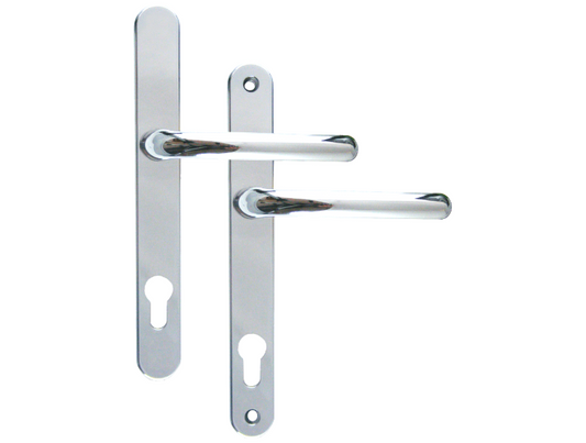FAB & FIX Balmoral Sprung Lever/Lever Multipoint Door Handles 92mm PZ 211mm Fixings