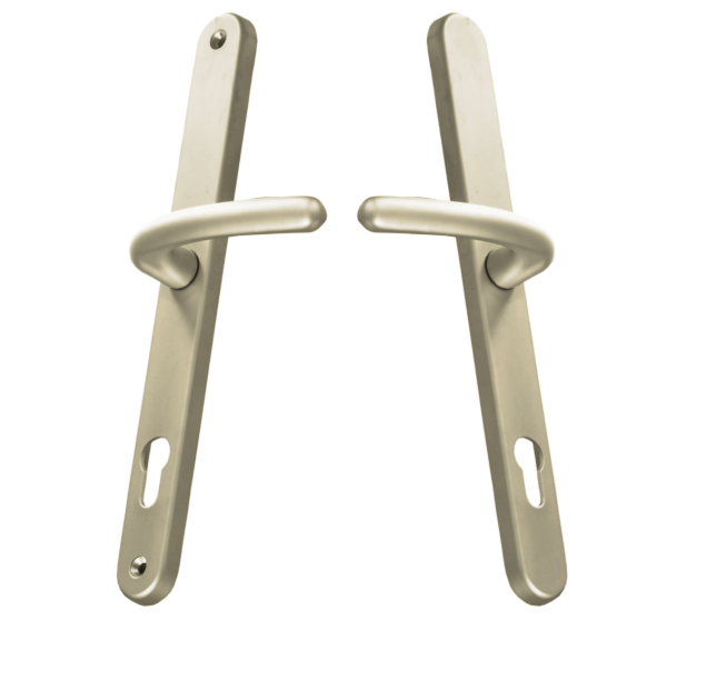 FAB & FIX Balmoral Sprung Lever/Lever Multipoint Door Handles 92mm PZ 264mm Fixings