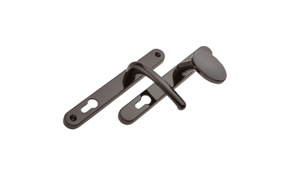 FAB & FIX Balmoral Sprung Lever/Moveable Pad Multipoint Door Handles 92mm PZ 211mm Fixings