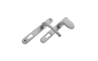 FAB & FIX Balmoral Sprung Lever/Moveable Pad Multipoint Door Handles 92mm PZ 211mm Fixings