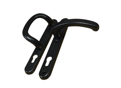 FAB & FIX Kensington Unsprung Lever/Pull Multipoint Door Handles 92mm PZ 215mm Fixings
