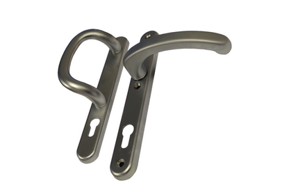 FAB & FIX Kensington Unsprung Lever/Pull Multipoint Door Handles 92mm PZ 215mm Fixings