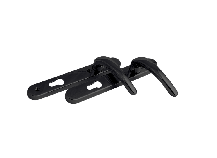 FAB & FIX Windsor Sprung Lever/Lever Multipoint Door Handles 92mm PZ 122mm Fixings
