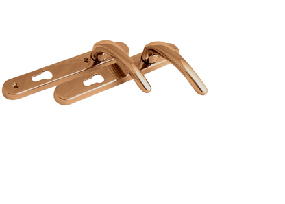 FAB & FIX Windsor Sprung Lever/Lever Multipoint Door Handles 92mm PZ 122mm Fixings