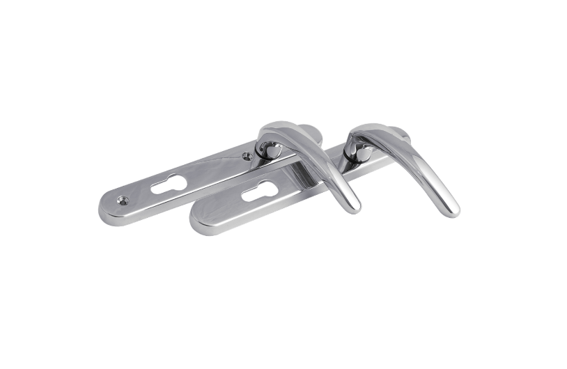 FAB & FIX Windsor Sprung Lever/Lever Multipoint Door Handles 92mm PZ 122mm Fixings