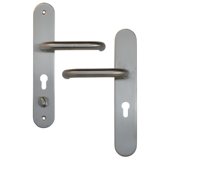 HOOPLY Container 918901 Sprung Lever/Lever Multipoint Door Handles 68mm PZ With Snib