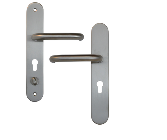 HOOPLY Container 918901 Sprung Lever/Lever Multipoint Door Handles 68mm PZ With Snib