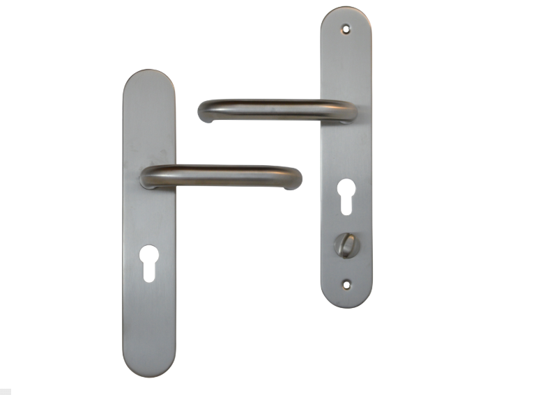 HOOPLY Container 918901 Sprung Lever/Lever Multipoint Door Handles 68mm PZ With Snib
