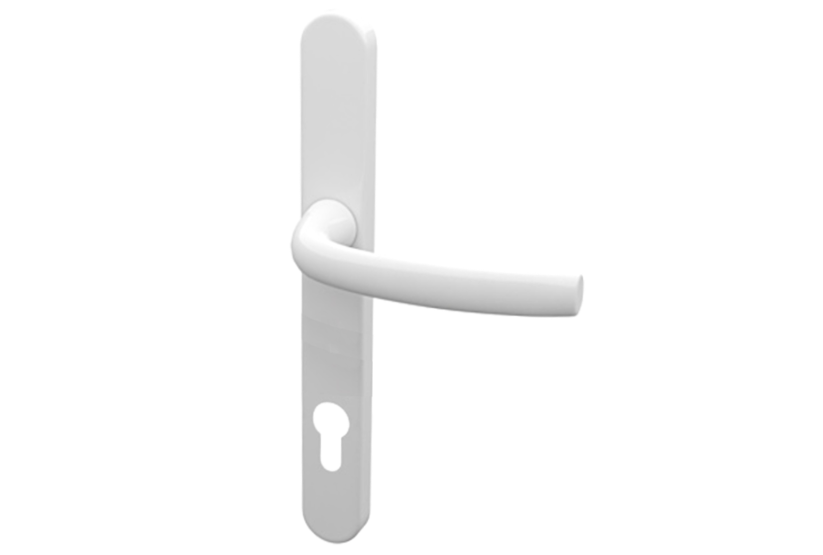 HOPPE Arrone Suited AR7550/3492 Sprung Lever/Lever Multipoint Door Handles 92mm PZ 240mm Backplate 215mm Fixings