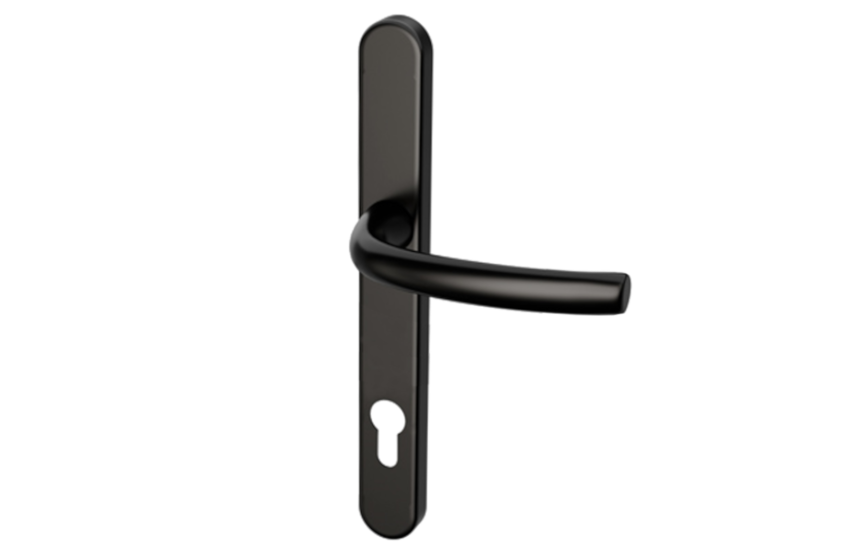 HOPPE Arrone Suited AR7550/3492 Sprung Lever/Lever Multipoint Door Handles 92mm PZ 240mm Backplate 215mm Fixings