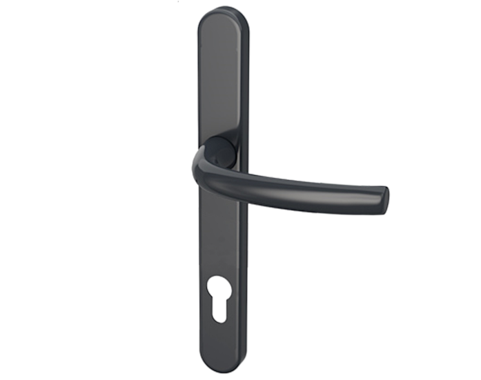 HOPPE Arrone Suited AR7550/3492 Sprung Lever/Lever Multipoint Door Handles 92mm PZ 240mm Backplate 215mm Fixings