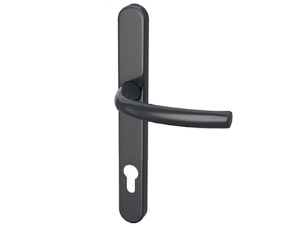 HOPPE Arrone Suited AR7550/3492 Sprung Lever/Lever Multipoint Door Handles 92mm PZ 240mm Backplate 215mm Fixings