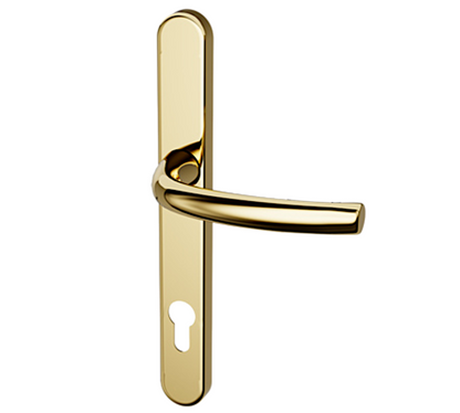 HOPPE Arrone Suited AR7550/3492 Sprung Lever/Lever Multipoint Door Handles 92mm PZ 240mm Backplate 215mm Fixings
