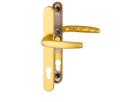 HOPPE Atlanta 1530/3346 Unsprung Lever/Moveable Pad Multipoint Door Handles 92mm PZ 200mm Fixings