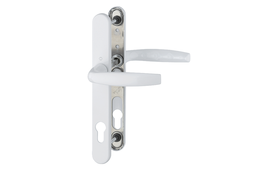HOPPE Atlanta 1530/3346 Unsprung Lever/Moveable Pad Multipoint Door Handles 92mm PZ 200mm Fixings