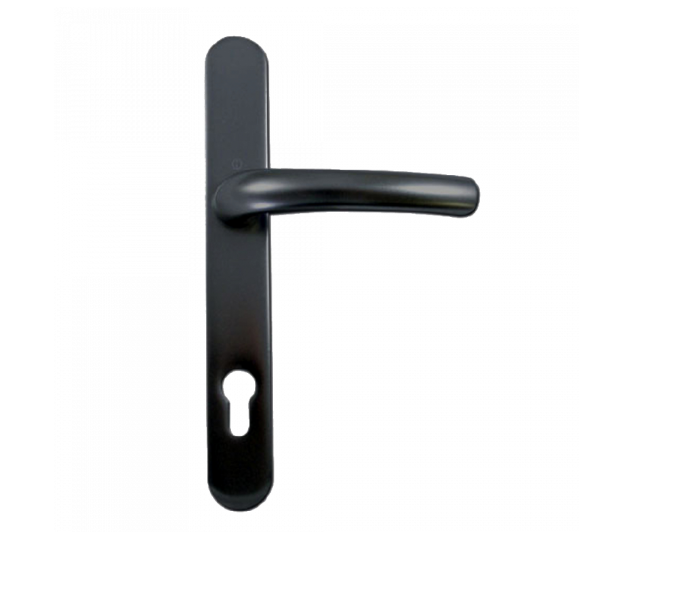 HOPPE Atlanta 1710/3633N Sprung Lever/Lever Multipoint Door Handles 92mm PZ 215mm Fixings