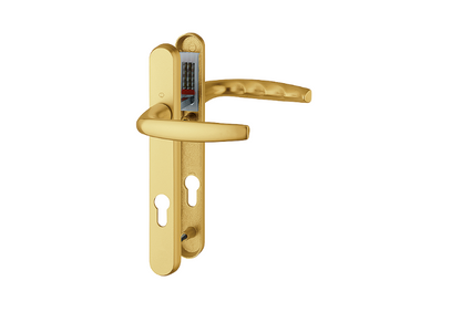 HOPPE Atlanta Sprung Lever/Lever Multipoint Door Handles 92mm PZ 122mm Fixings