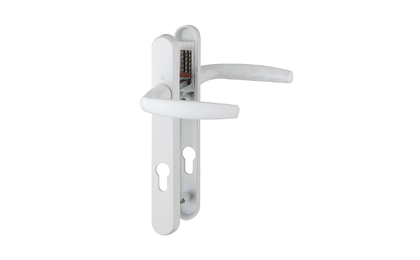 HOPPE Atlanta Sprung Lever/Lever Multipoint Door Handles 92mm PZ 122mm Fixings