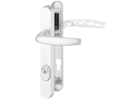 HOPPE Atlanta TS007 2 Star Sprung PAS24 Lever/Lever Multipoint Door Handles 92mm PZ 122mm Fixings To Suit 70mm Doors