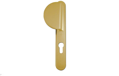 HOPPE Atlanta Unsprung Lever/Fixed Pad Multipoint Door Handles 92mm PZ 122mm Fixings