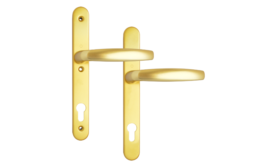 HOPPE Atlanta Unsprung Lever/Lever Multipoint Door Handles 92mm PZ 91.5mm & 108.5mm Fixings