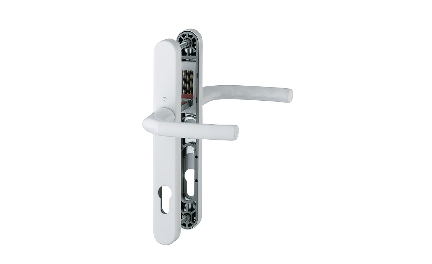 HOPPE Birmingham 1117/3810N Sprung Lever/Lever Multipoint Door Handles 92mm PZ 215mm Fixings