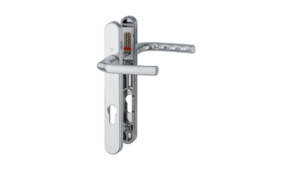HOPPE Birmingham 1117/3811N Sprung Lever/Lever Multipoint Door Handles 92mm PZ 122mm Fixings
