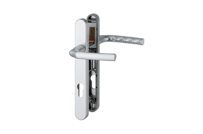 HOPPE Birmingham 1117/3811N Sprung Lever/Lever Multipoint Door Handles 92mm PZ 122mm Fixings