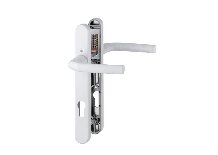 HOPPE Birmingham 1117/3811N Sprung Lever/Lever Multipoint Door Handles 92mm PZ 122mm Fixings