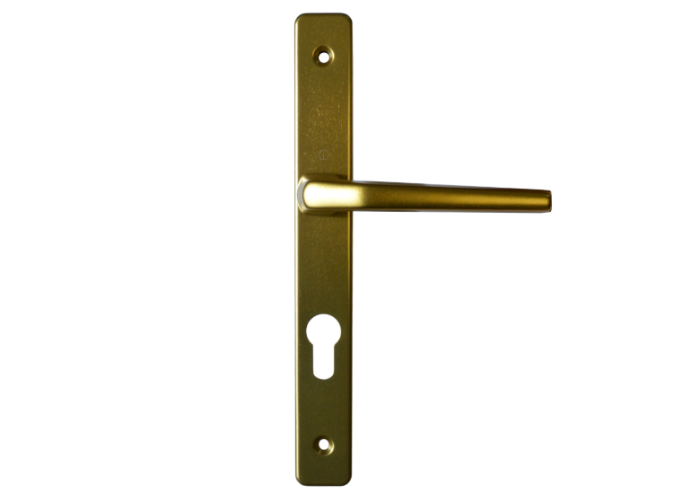 HOPPE Frankfurt Unsprung Lever/Lever Multipoint Door Handles 70mm PZ 200mm Fixings