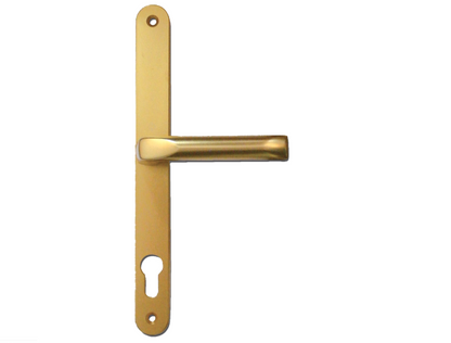 HOPPE London 76G/3831N/113 Unsprung Lever/Moveable Pad Multipoint Door Handles 92mm & 62mm PZ 240mm Fixings