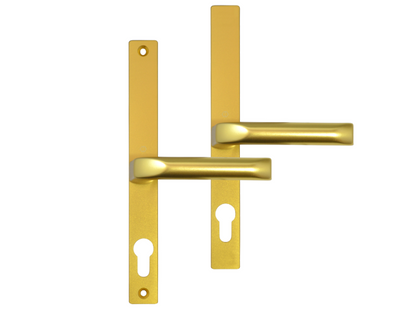 HOPPE Sprung Lever/Lever Multipoint Door Handles 68mm PZ 215mm Fixings