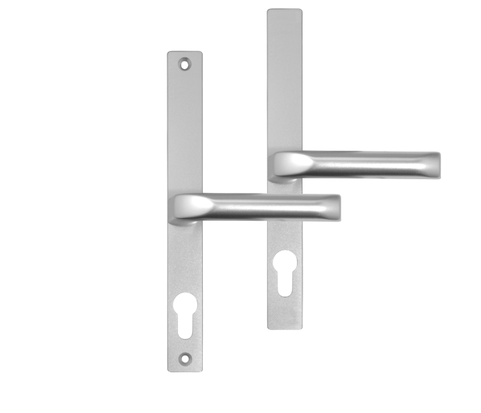 HOPPE Sprung Lever/Lever Multipoint Door Handles 68mm PZ 215mm Fixings