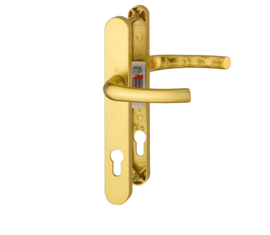 HOPPE Tokyo 1710RH/3633N/3623N Sprung Lever/Lever Multipoint Door Handles 92mm PZ Narrow Backplate 215mm Fixings