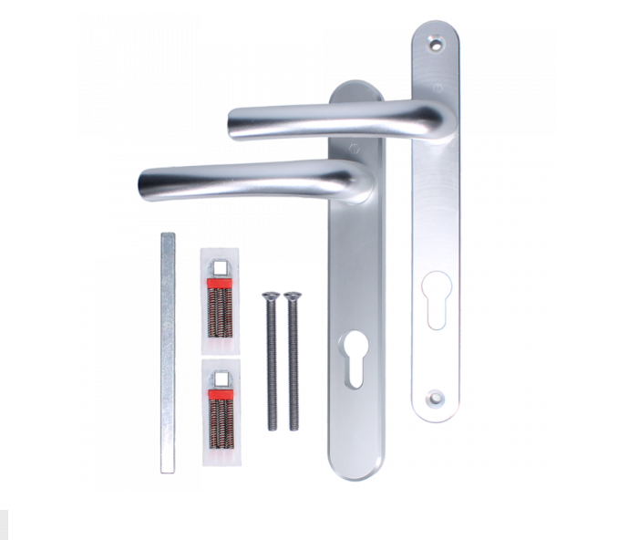 HOPPE Tokyo Sprung Lever/Lever Multipoint Door Handles 92mm PZ 230mm Backplate 203mm Fixings