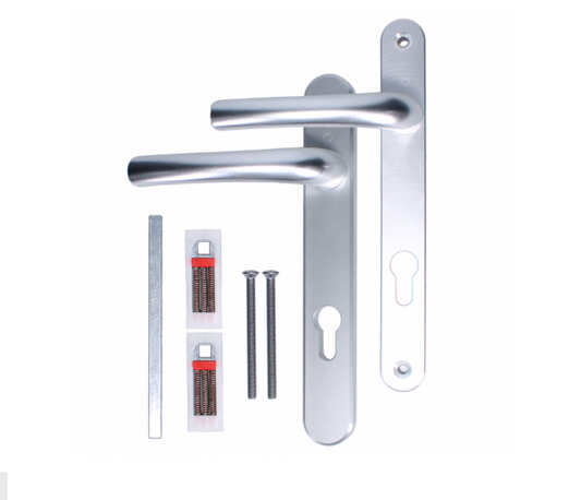 HOPPE Tokyo Sprung Lever/Lever Multipoint Door Handles 92mm PZ 230mm Backplate 203mm Fixings