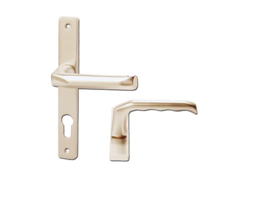 HOPPE Unsprung Lever/Lever Multipoint Door Handles 70mm PZ 180mm Fixings