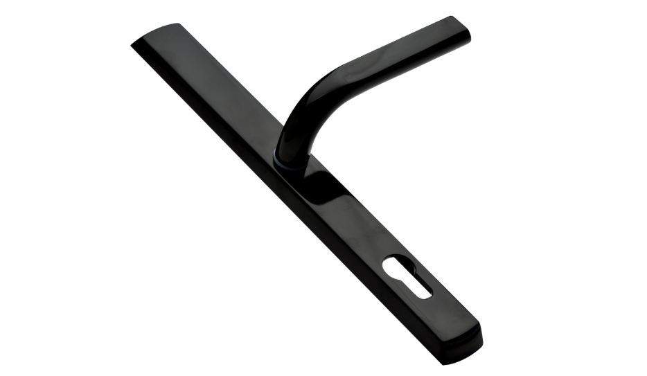 LOXTA Sprung Lever/Lever Multipoint Door Handles 92mm PZ 278mm Backplate 240mm Fixings