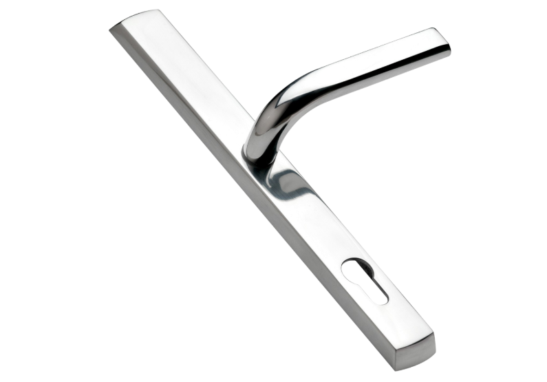 LOXTA Sprung Lever/Lever Multipoint Door Handles 92mm PZ 278mm Backplate 240mm Fixings