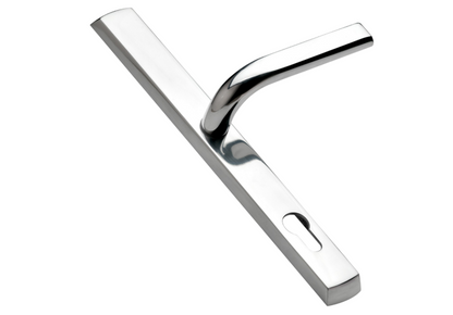 LOXTA Sprung Lever/Lever Multipoint Door Handles 92mm PZ 278mm Backplate 240mm Fixings