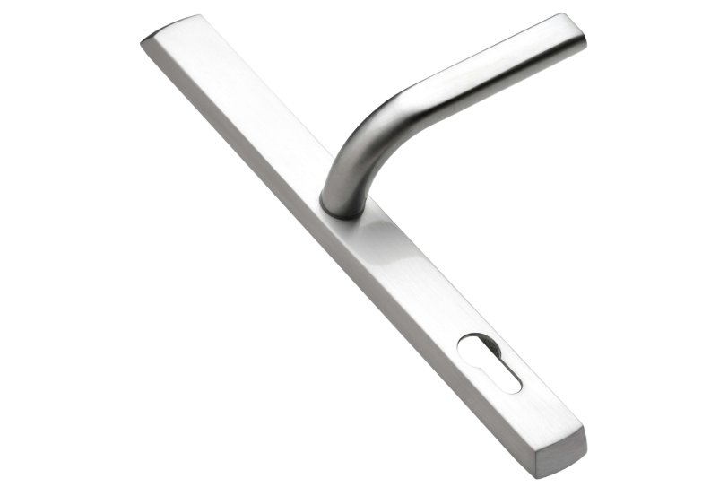 LOXTA Sprung Lever/Lever Multipoint Door Handles 92mm PZ 278mm Backplate 240mm Fixings
