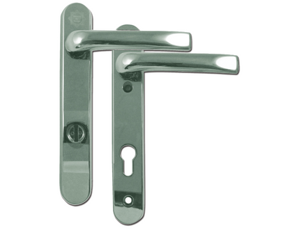 MILA Kite Secure TS007 2 Star Unsprung PAS24 Lever/Lever Multipoint Door Handles 92mm PZ 122mm Fixings