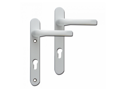 MILA Prolinea Sprung Lever/Lever Multipoint Door Handles 92mm PZ 220mm Backplate 122mm Fixings