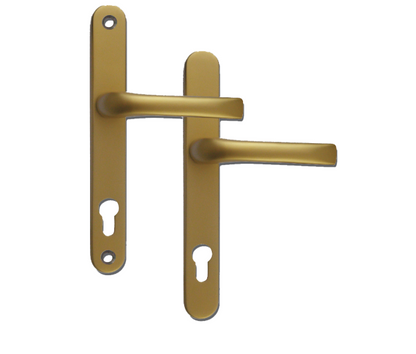 MILA Prolinea Sprung Lever/Lever Multipoint Door Handles 92mm PZ 240mm Backplate 211mm Fixings