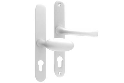 MILA Prolinea Sprung Lever/Moveable Pad Multipoint Door Handles 92mm & 62mm PZ 240mm Backplate 211mm Fixings