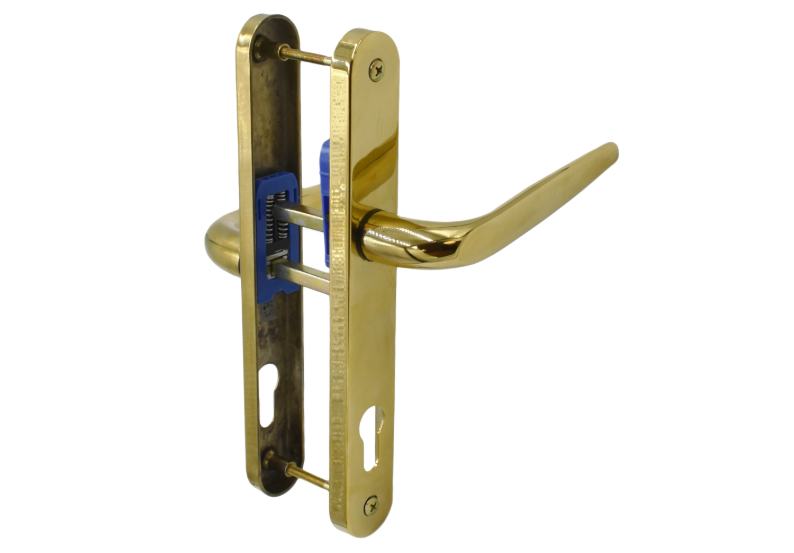 TROJAN Sparta Sprung Lever/Lever Multipoint Door Handles 92mm & 62mm PZ 210mm Fixings