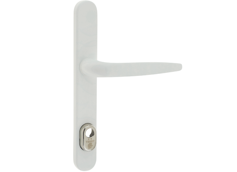 TROJAN TS007 2 Star Sprung Lever/Lever Multipoint Door Handles 210mm Fixings
